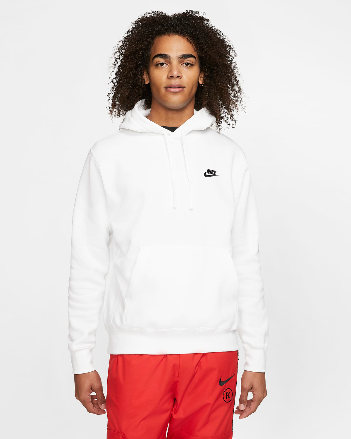 Nike-Sportswear-Club-Fleece-Pullover-Hoodie-White-Black