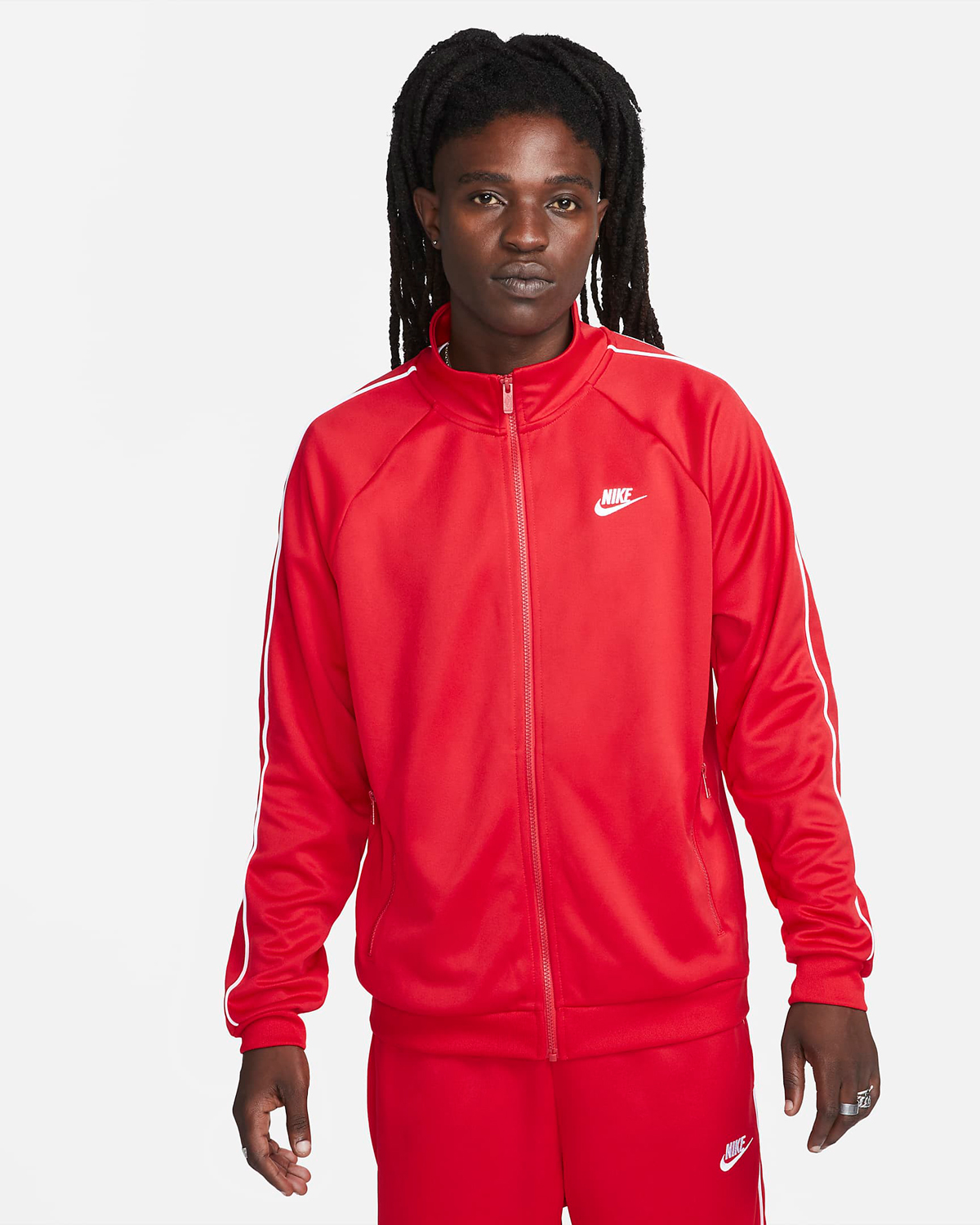 Nike Sportswear Club Full Zip Jacket University Red