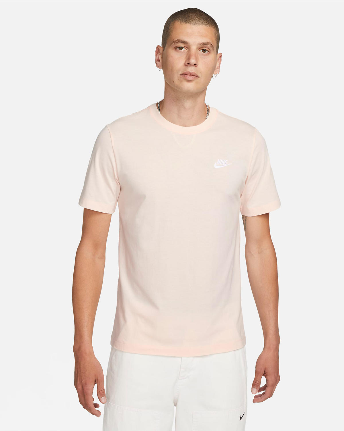 Nike-Sportswear-Club-T-Shirt-Guava-Ice
