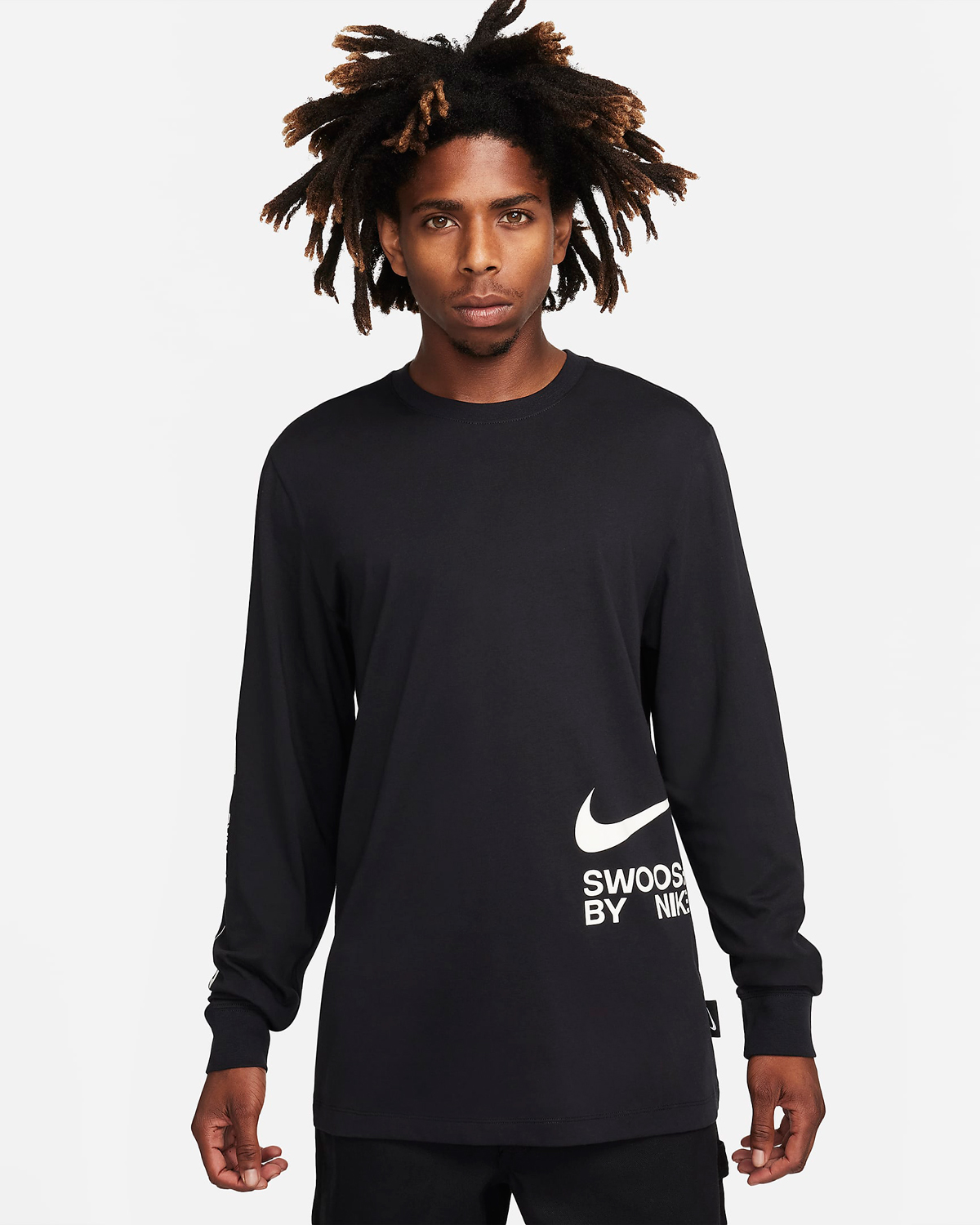 Nike-Sportswear-Long-Sleeve-T-Shirt-Black-White