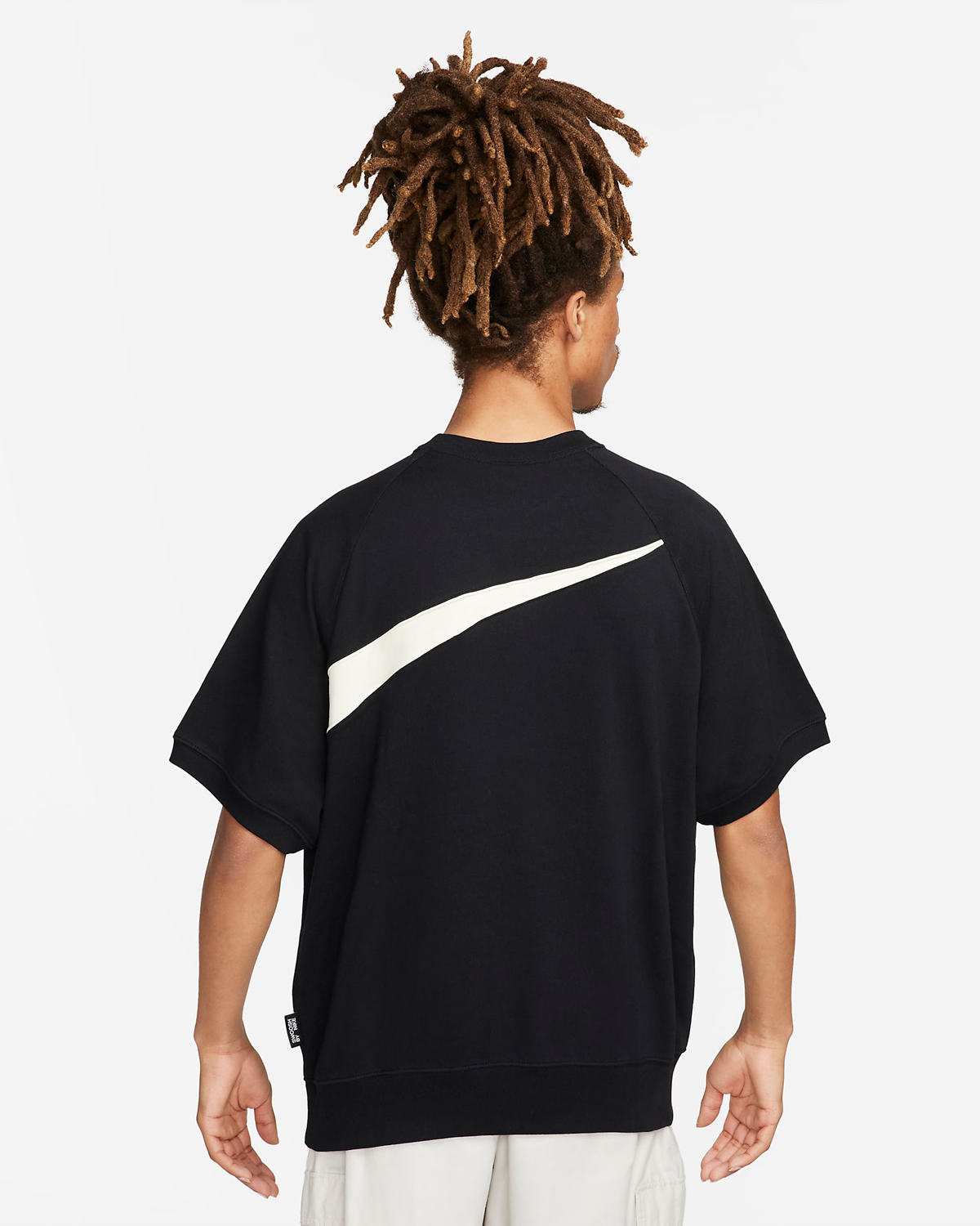 Nike-Sportswear-Swoosh-Short-Sleeve-Top-Black-Coconut-Milk-2