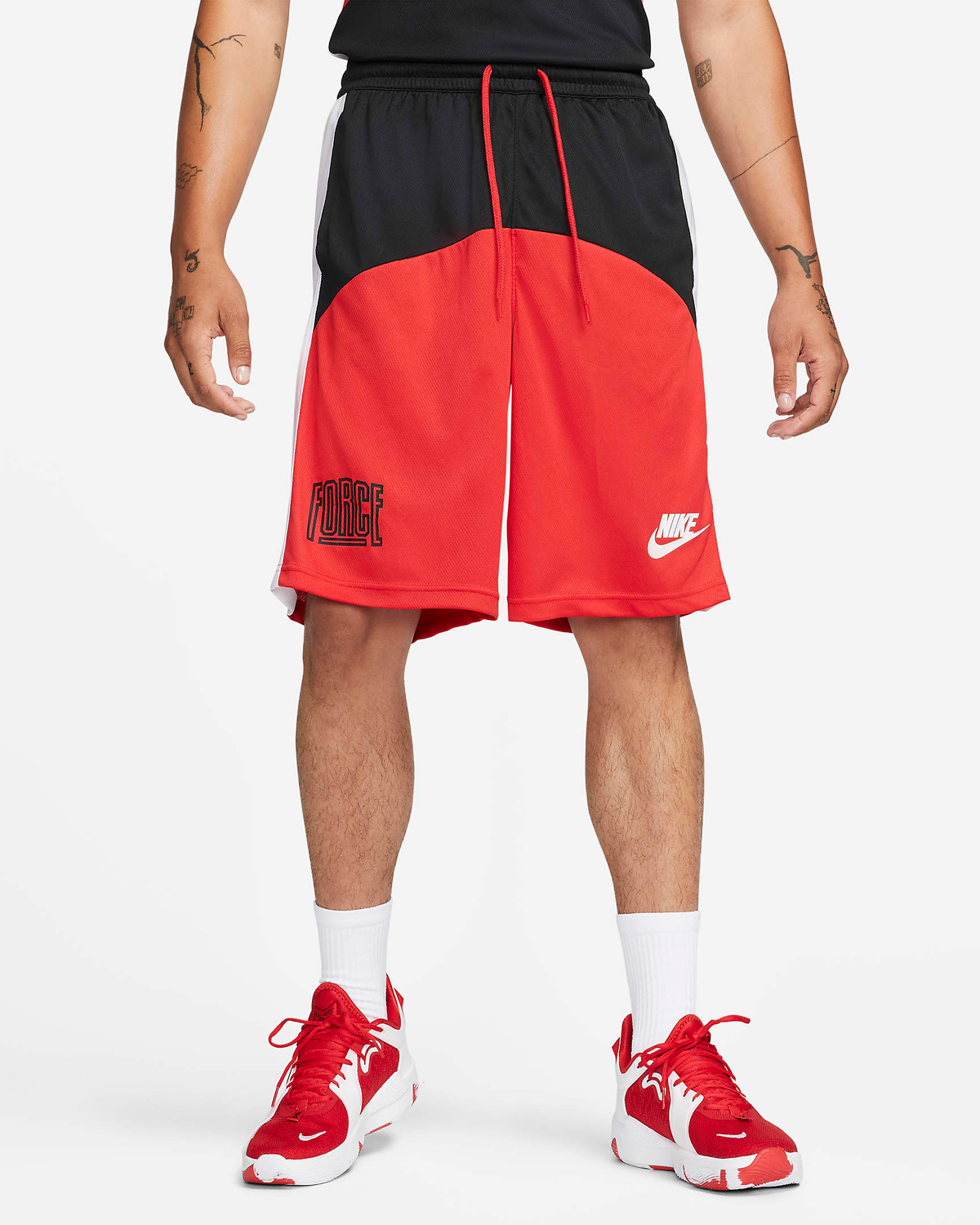 Nike-Starting-5-Basketball-Shorts-University-Red-Black-White-1