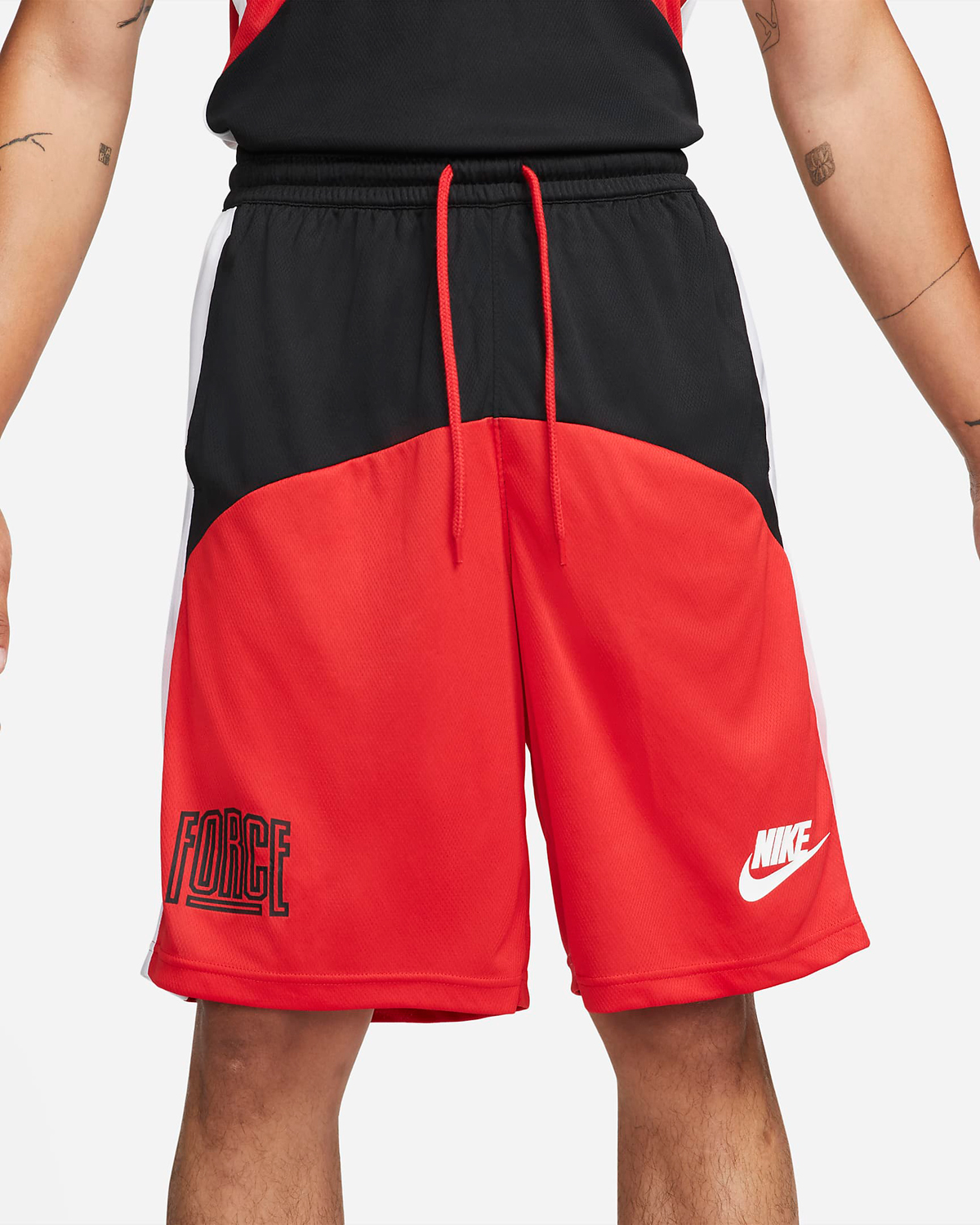 Nike-Starting-5-Basketball-Shorts-University-Red-Black-White-2