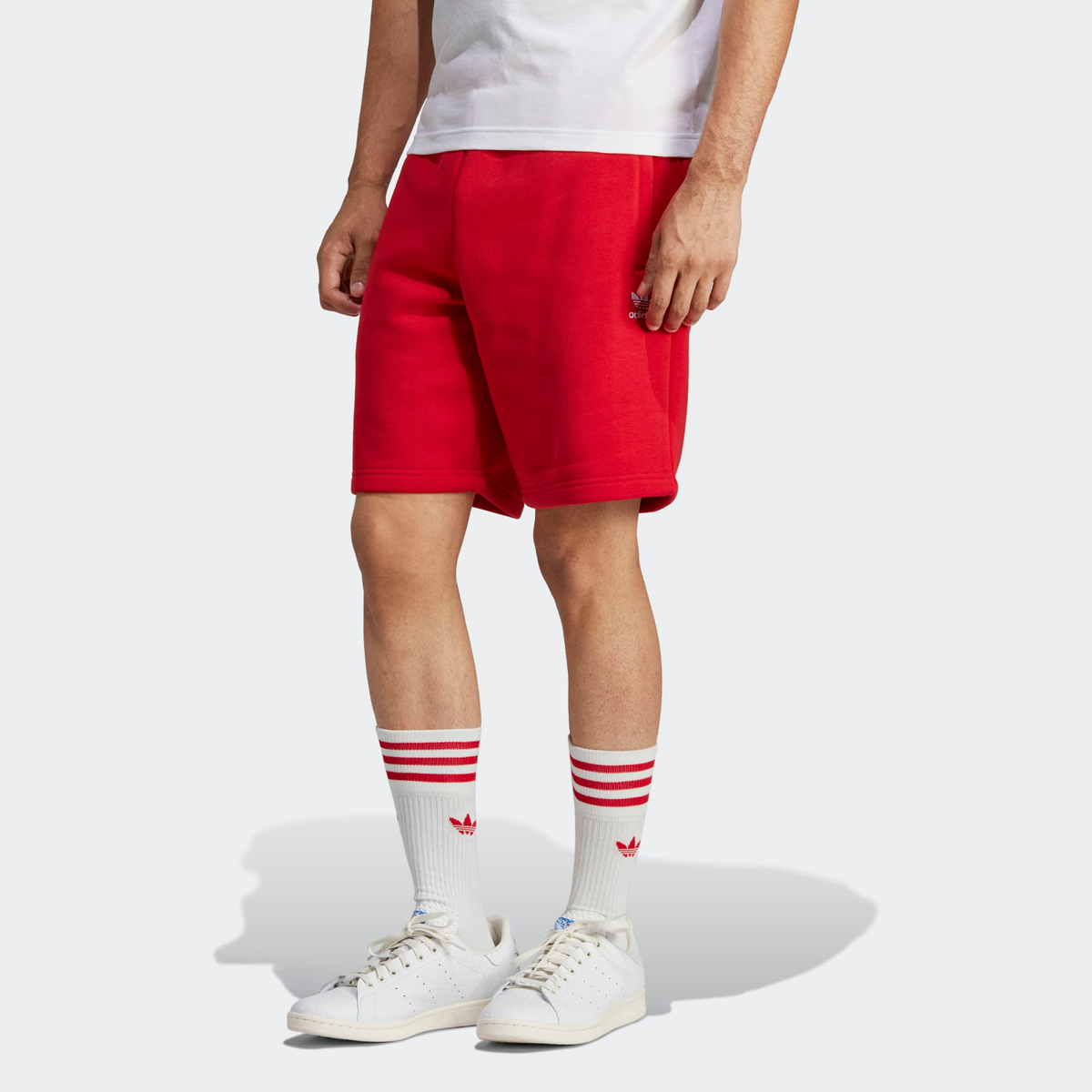 adidas-Trefoil-Essentials-Shorts-Better-Scarlet-Red