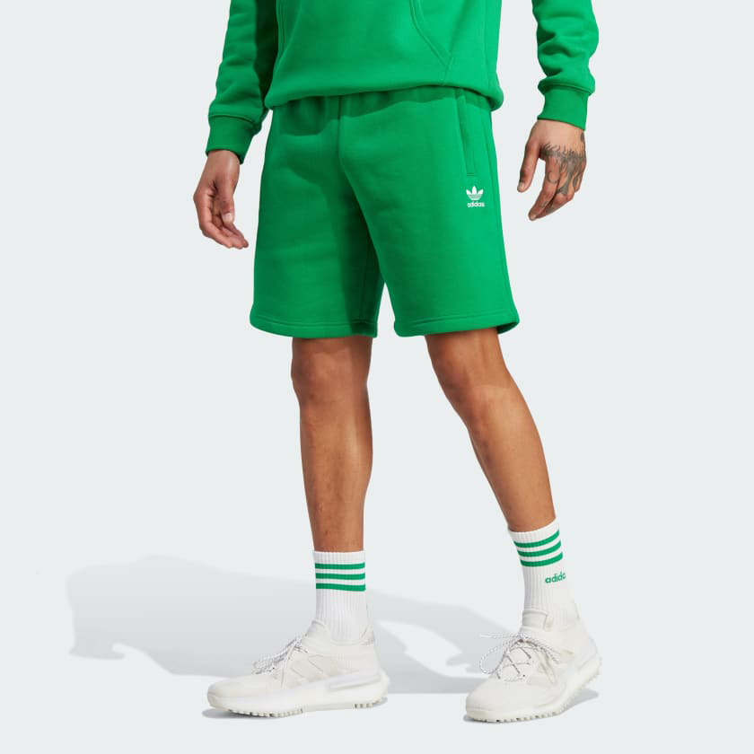 adidas-Trefoil-Essentials-Shorts-Green