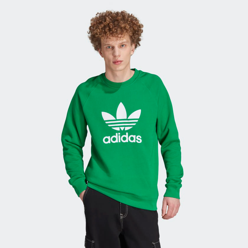 adidas-Trefoil-Sweatshirt-Green