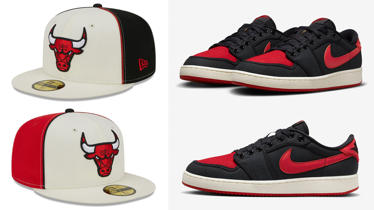 Air-Jordan-1-KO-Low-Bred-Bulls-Hat