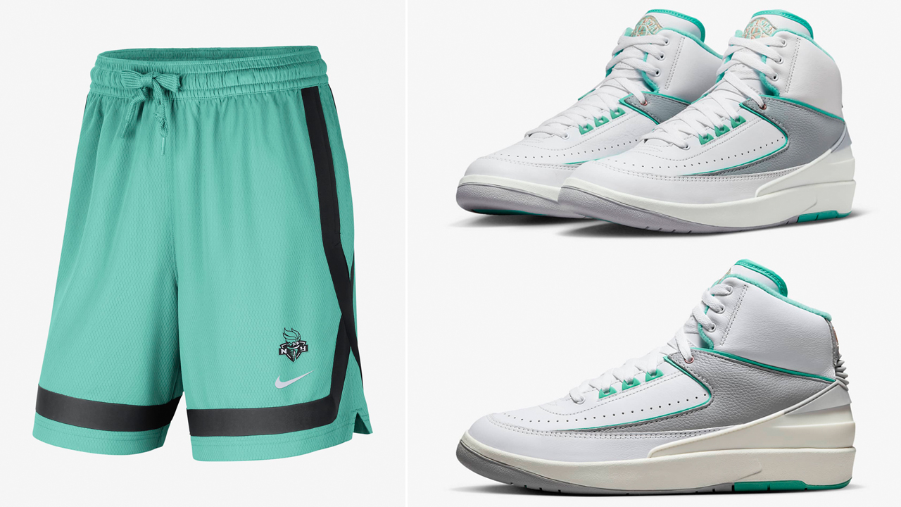 Air-Jordan-2-Crystal-Mint-New-York-Shorts