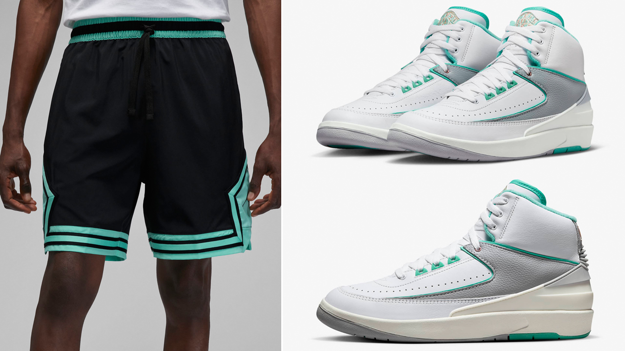 Air-Jordan-2-Crystal-Mint-Shorts