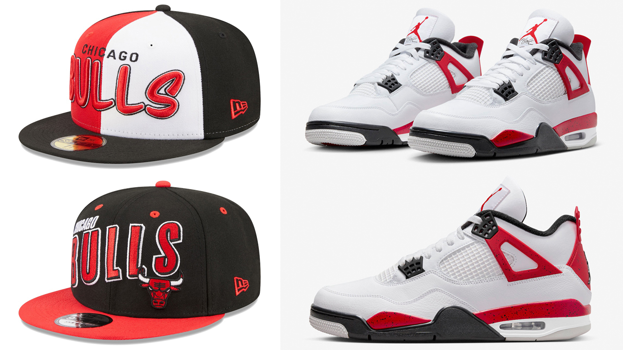 Air-Jordan-4-Red-Cement-Hats