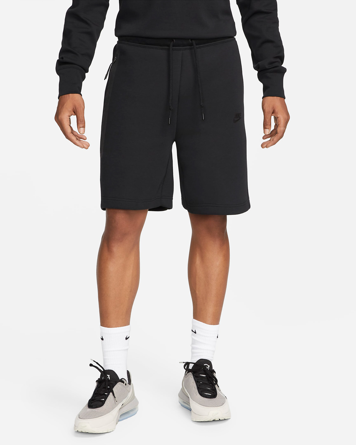 NIke Tech Fleece Shorts Black Fall 2023