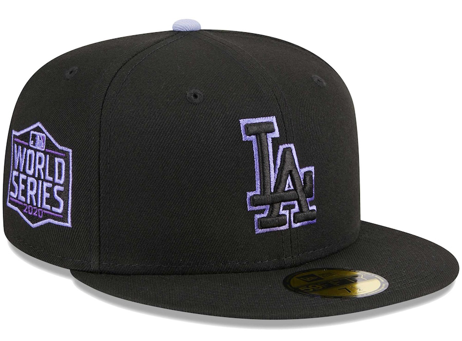 New-Era-Black-Pastel-Purple-Undervisor-Hat-LA-Dodgers