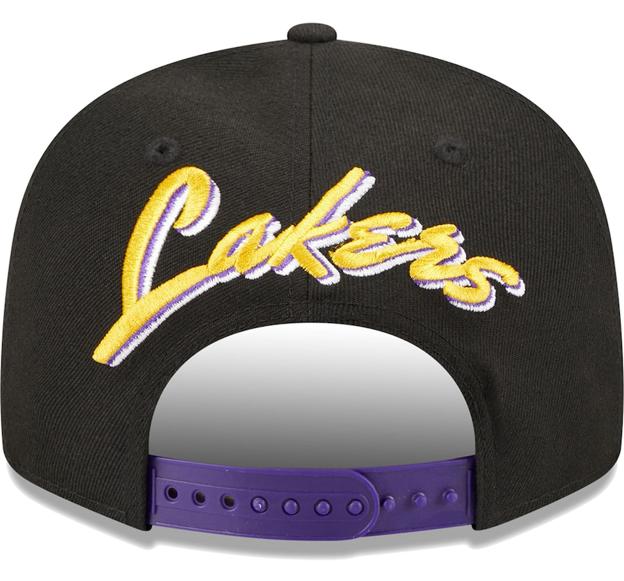 New-Era-LA-Lakers-Bold-Back-Script-Snapback-Hat-3