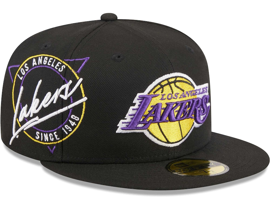 New-Era-LA-Lakers-Neon-Emblem-Fitted-Hat-2