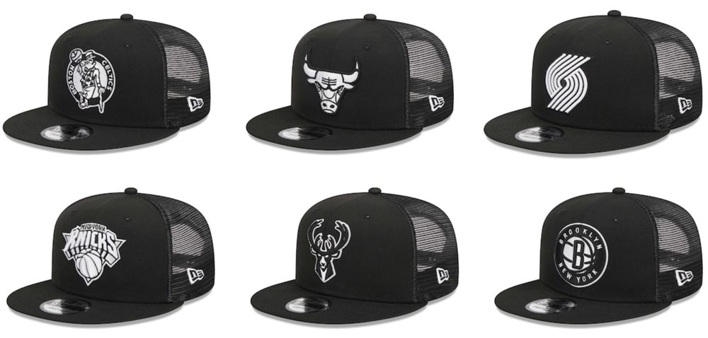 New-Era-NBA-Black-Trucker-Snapback-Hats