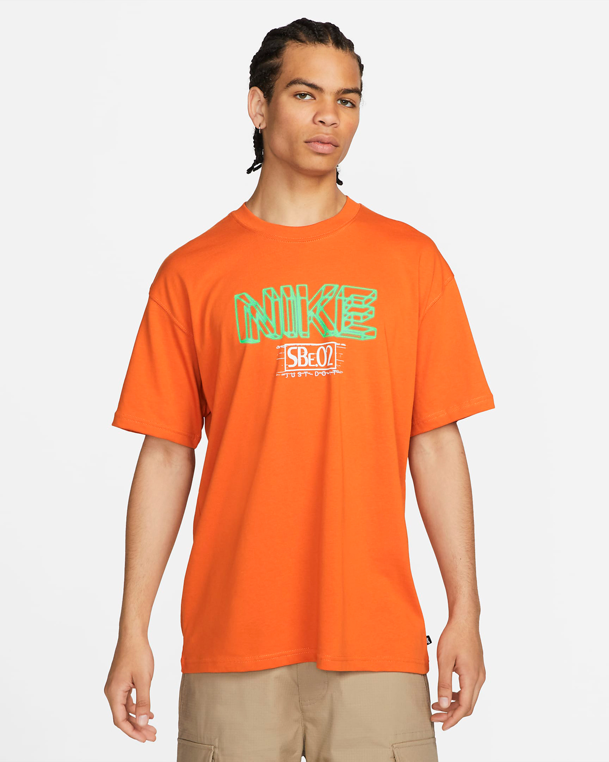 Nike-SB-T-Shirt-Orange