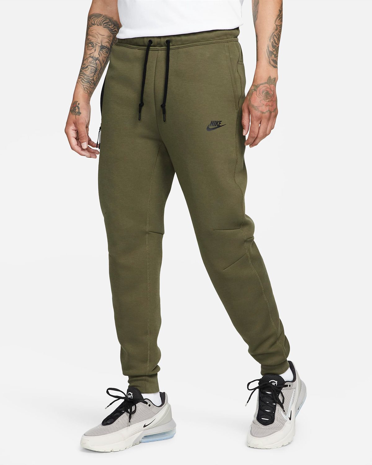 Nike-Tech-Fleece-Joggers-Medium-Olive-Green