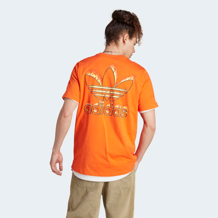 adidas-Fire-Trefoil-T-Shirt-Orange-2