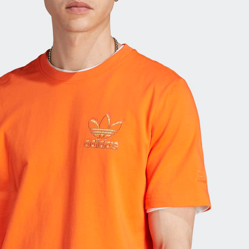 adidas-Fire-Trefoil-T-Shirt-Orange-3