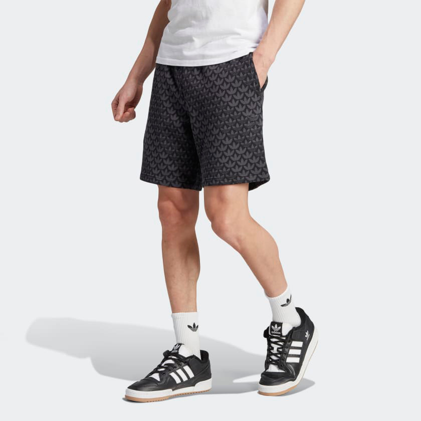 adidas-Graphics-Monogram-Shorts-Black-1