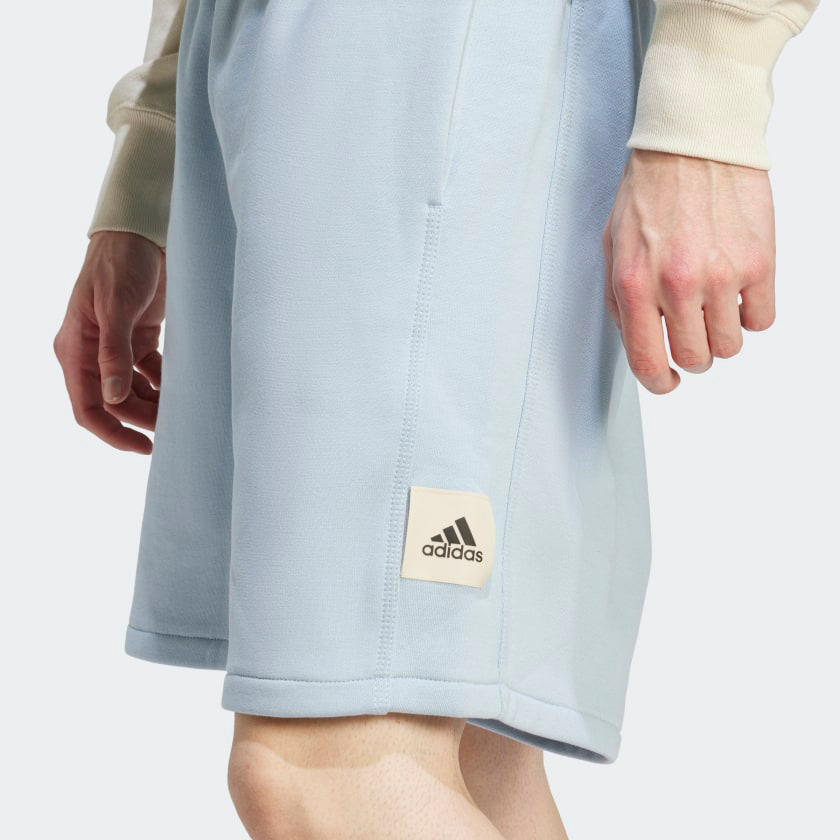 adidas-Lounge-Fleece-Shorts-Wonder-Blue-2