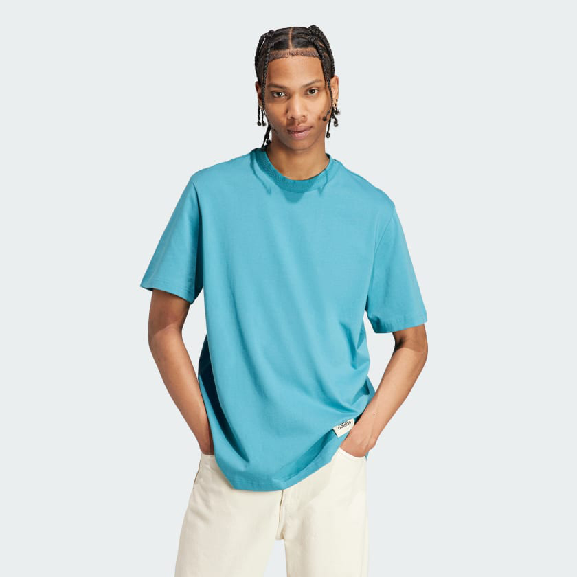 adidas-Lounge-T-Shirt-Turquoise