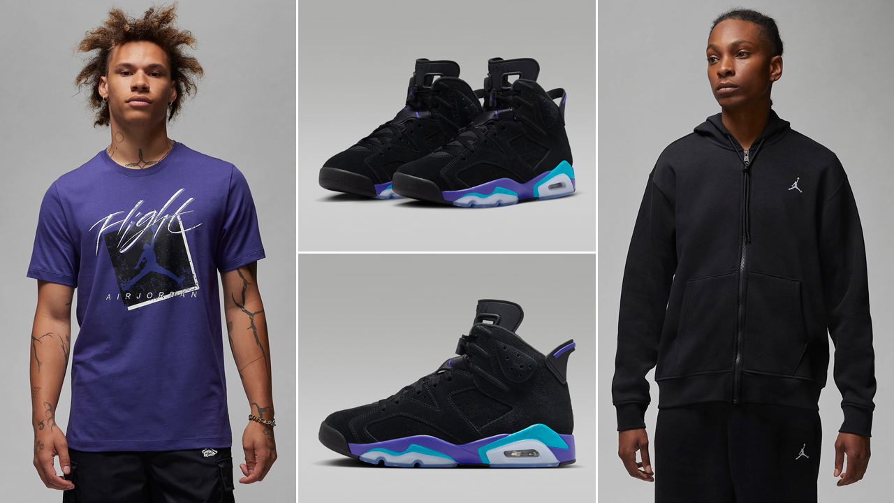 Forever Laced Racer Outfit to match the Retro Jordan 6 Aqua sneakers – FLB