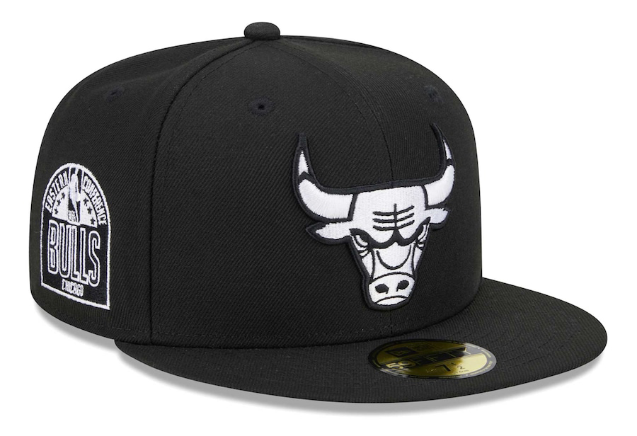 Chicago-Bulls-New-Era-Evergreen-Black-White-59fifty-Fitted-Hat-2