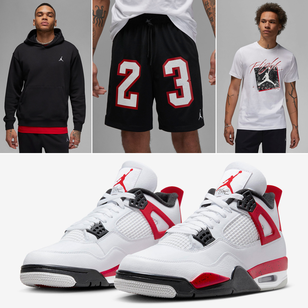 Jordan-4-Red-Cement-Outfits