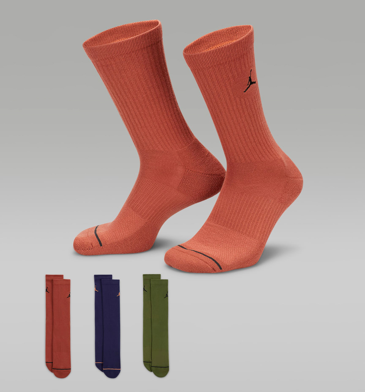 Jordan-Everyday-Crew-Socks-Sky-J-Orange-Purple-Green