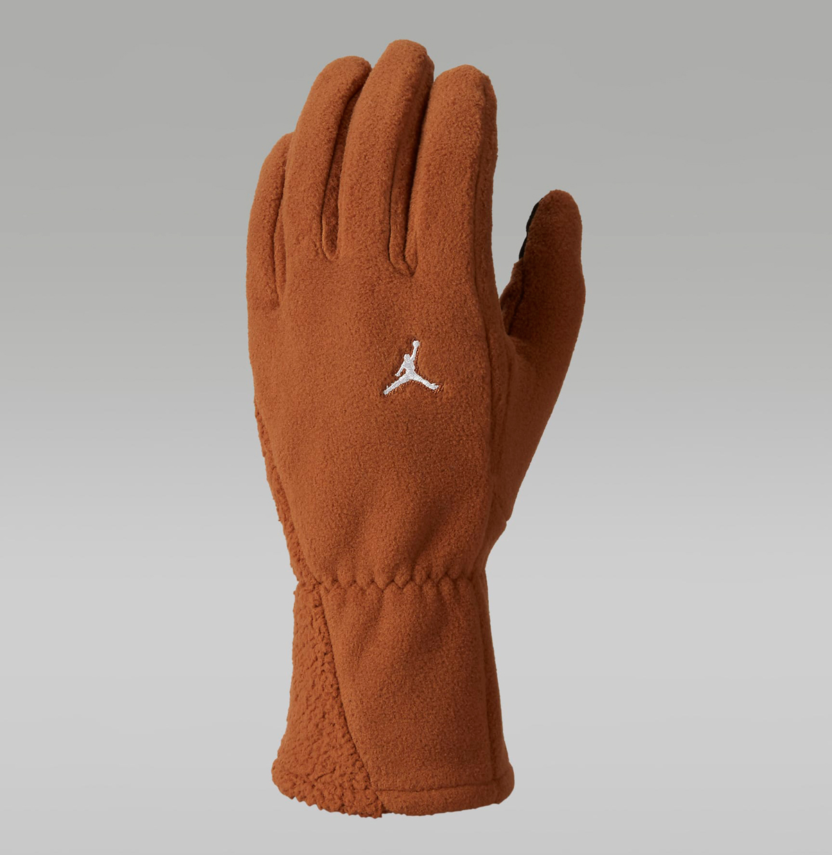 Jordan-Fleece-Gloves-Brown-1