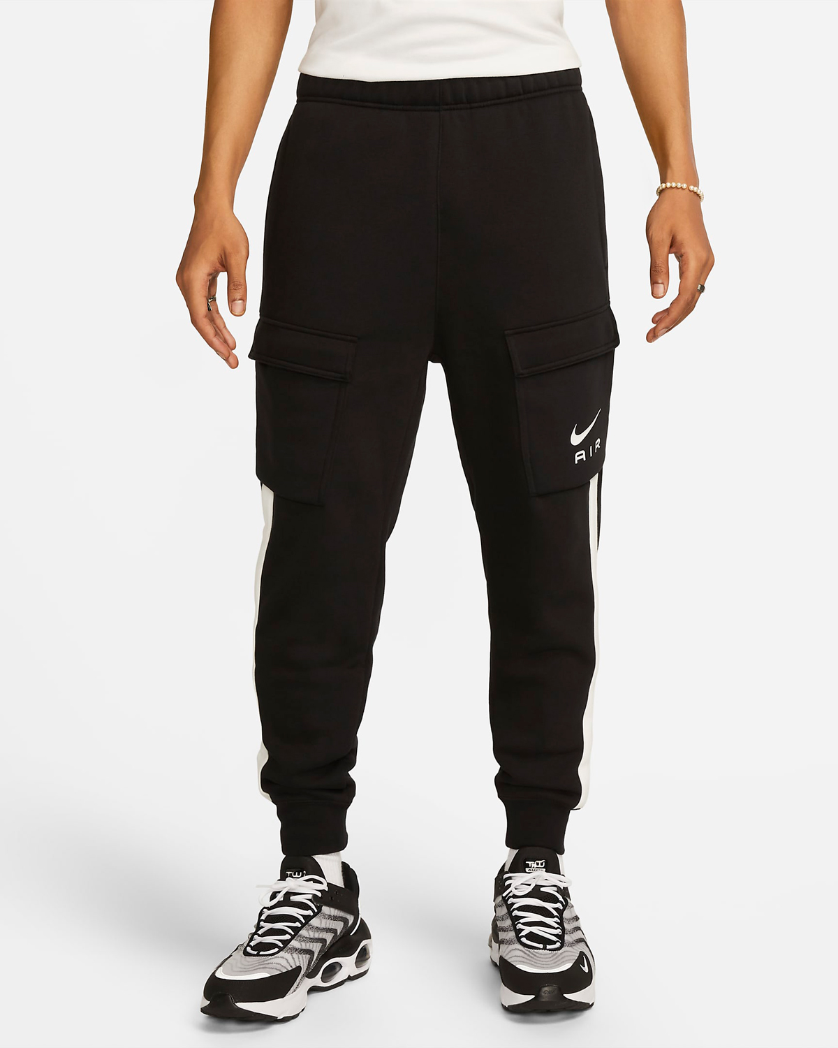 Nike-Air-Fleece-Cargo-Pants-Black-Summit-White-1