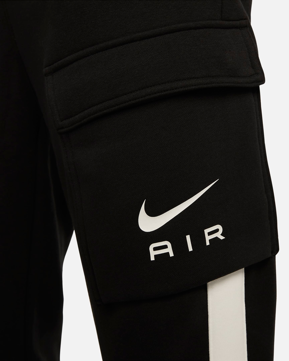 Nike-Air-Fleece-Cargo-Pants-Black-Summit-White-2