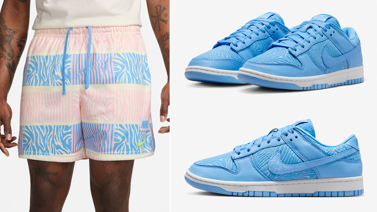 Nike-Dunk-Low-Topography-University-Blue-Shorts-Match