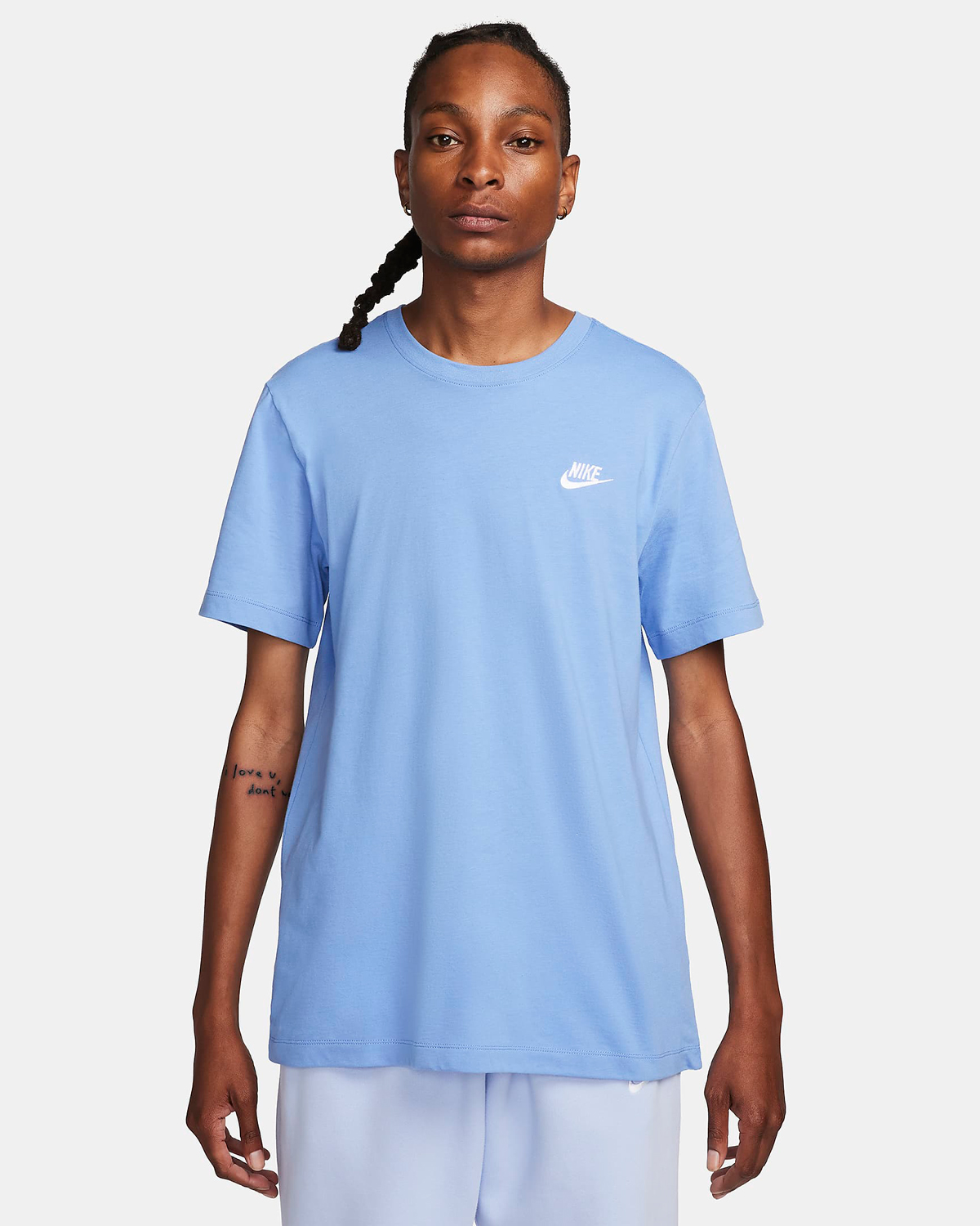 Nike-Sportswear-Club-T-Shirt-Polar-Blue