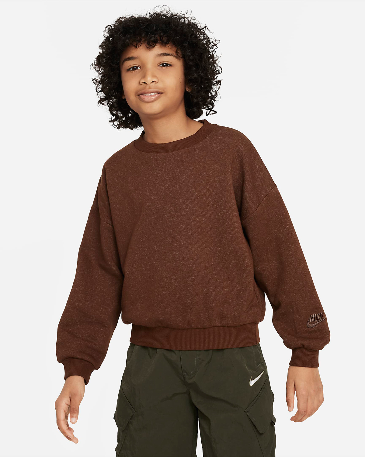 Nike-Sportswear-Icon-Sweatshirt-Cacao-Wow-Big-Kids-GS-Grade-School