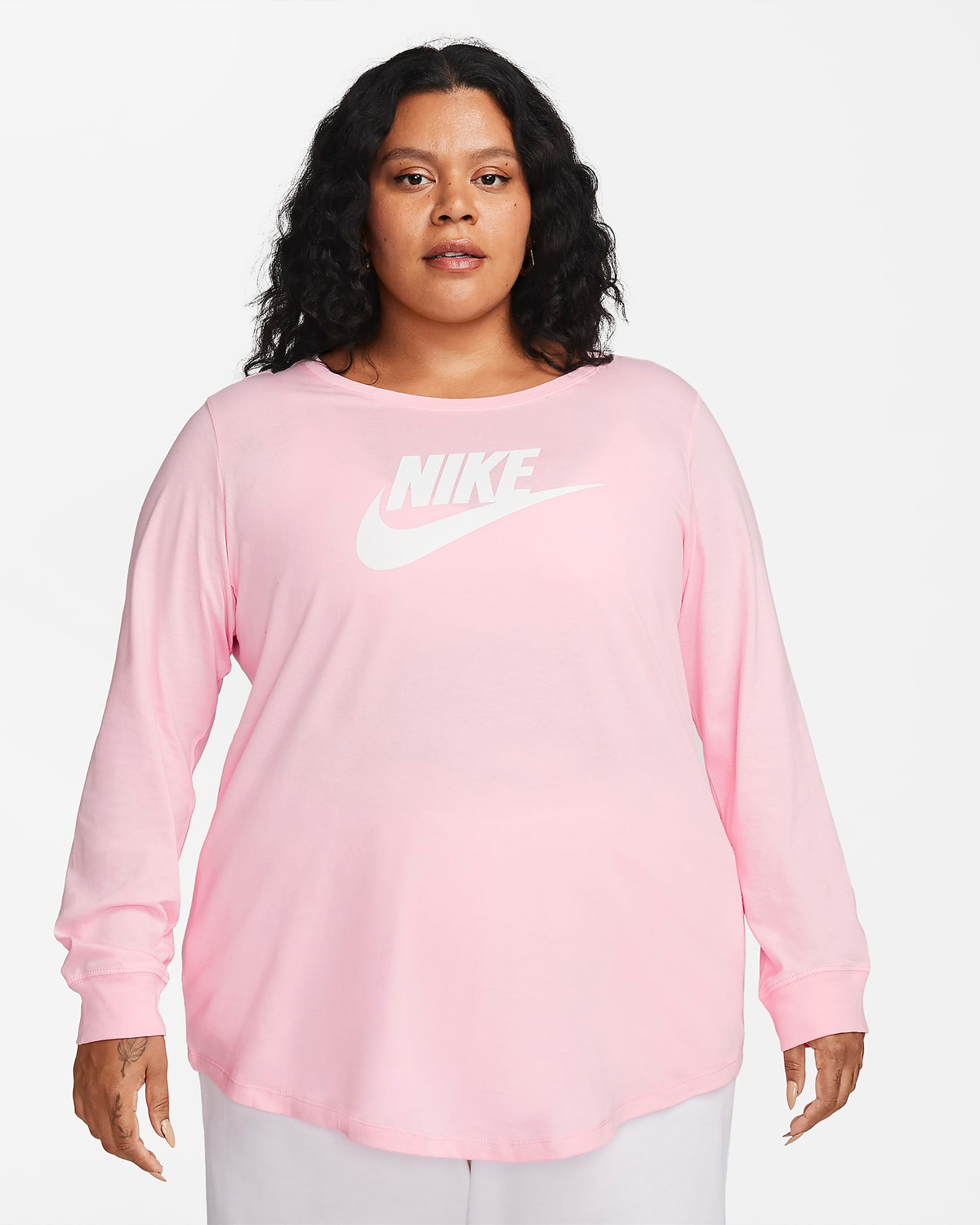 Nike-Sportswear-Long-Sleeve-Logo-Plus-Size-Shirt-Medium-Soft-Pink