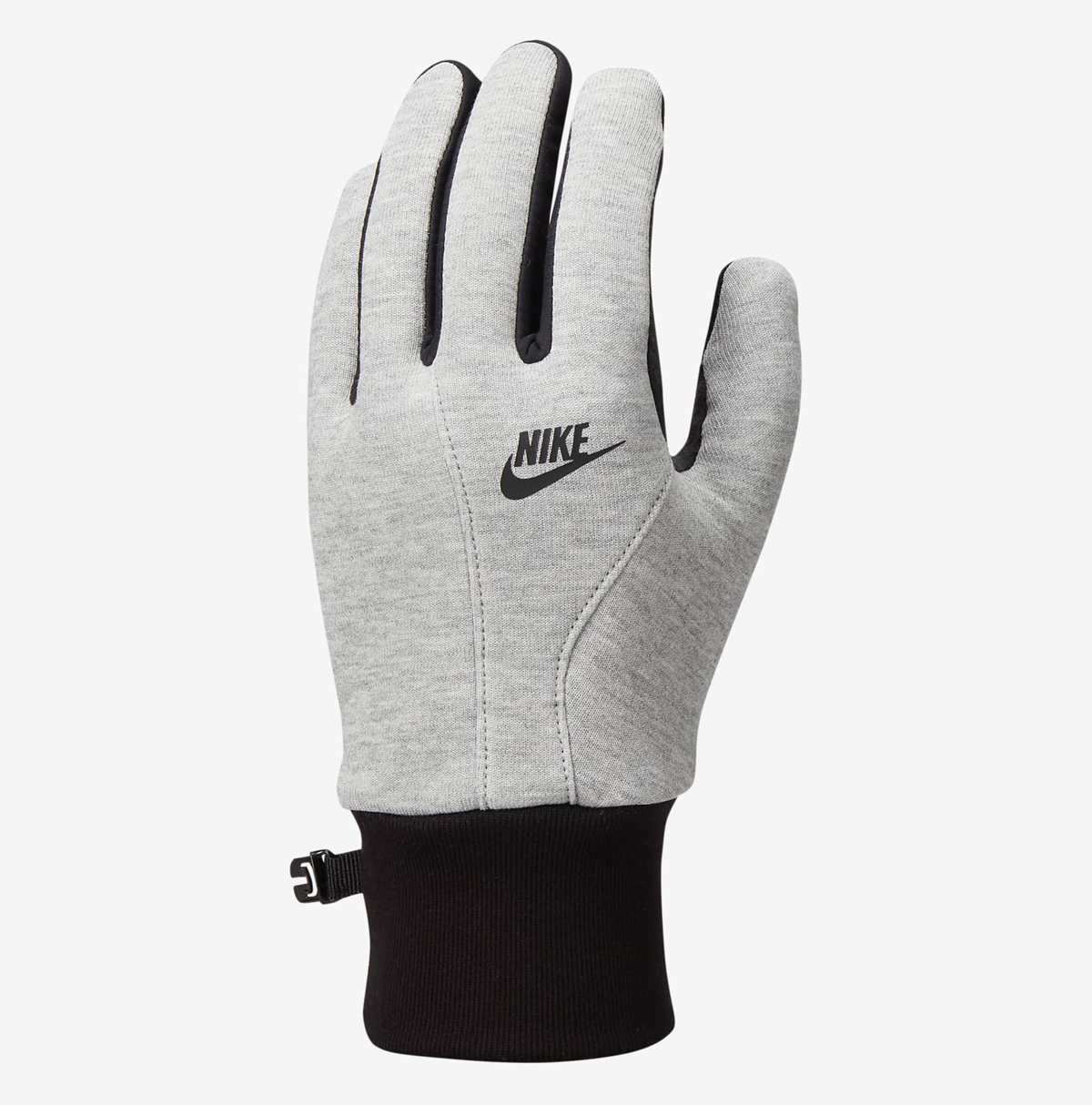 Nike-Tech-Fleece-Gloves-Grey-Black