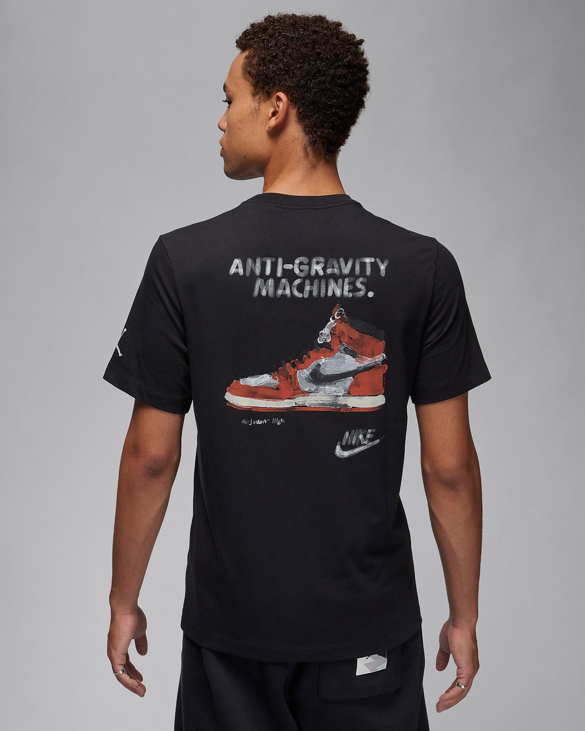 Air-Jordan-1-Chicago-Anti-Gravity-Machines-T-Shirt-Black-2