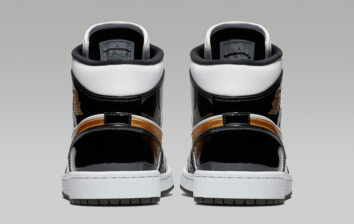 Air-Jordan-1-Mid-Patent-Black-White-Gold-Release-Date-5