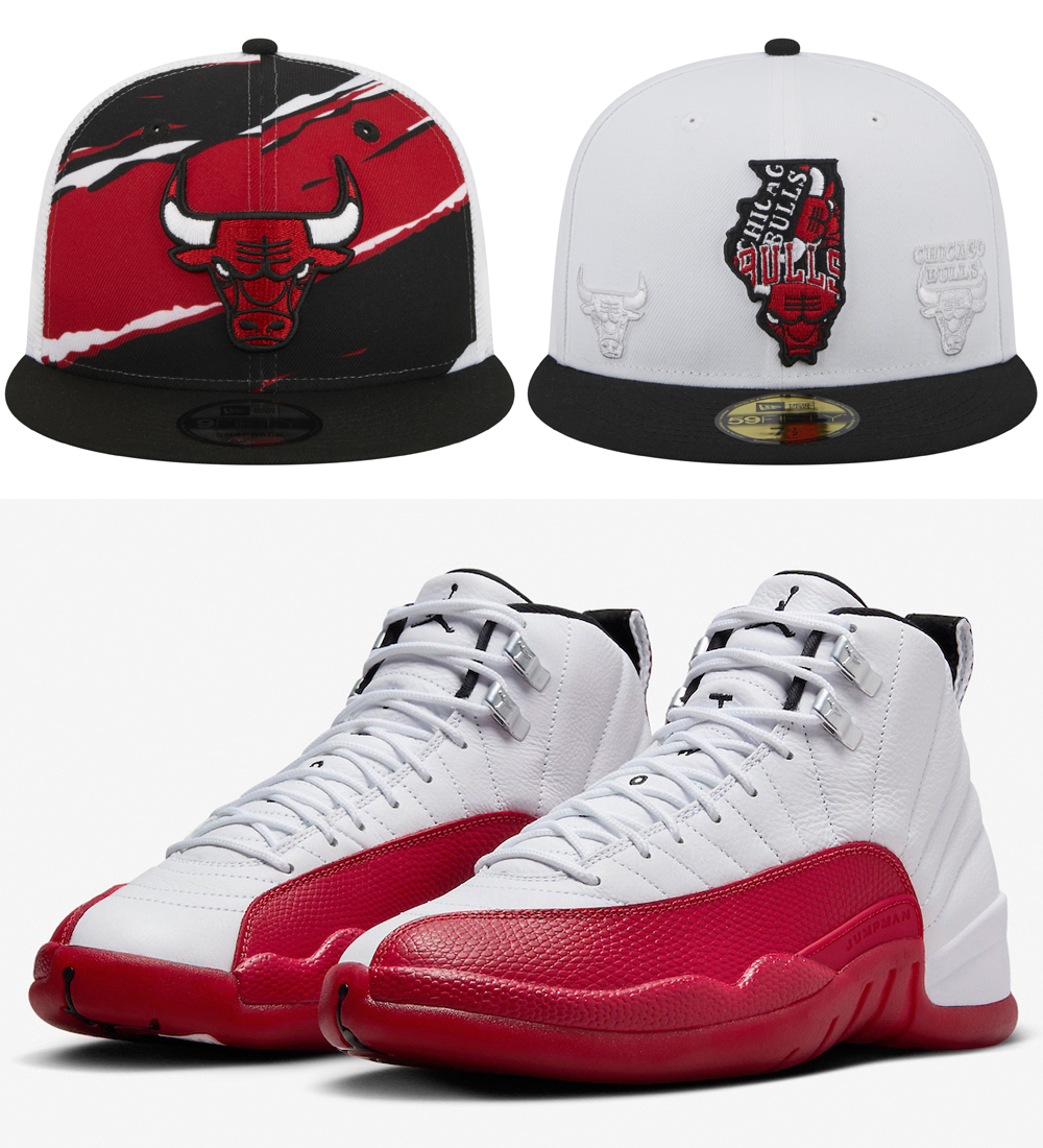 Air-Jordan-12-Cherry-2023-Hats
