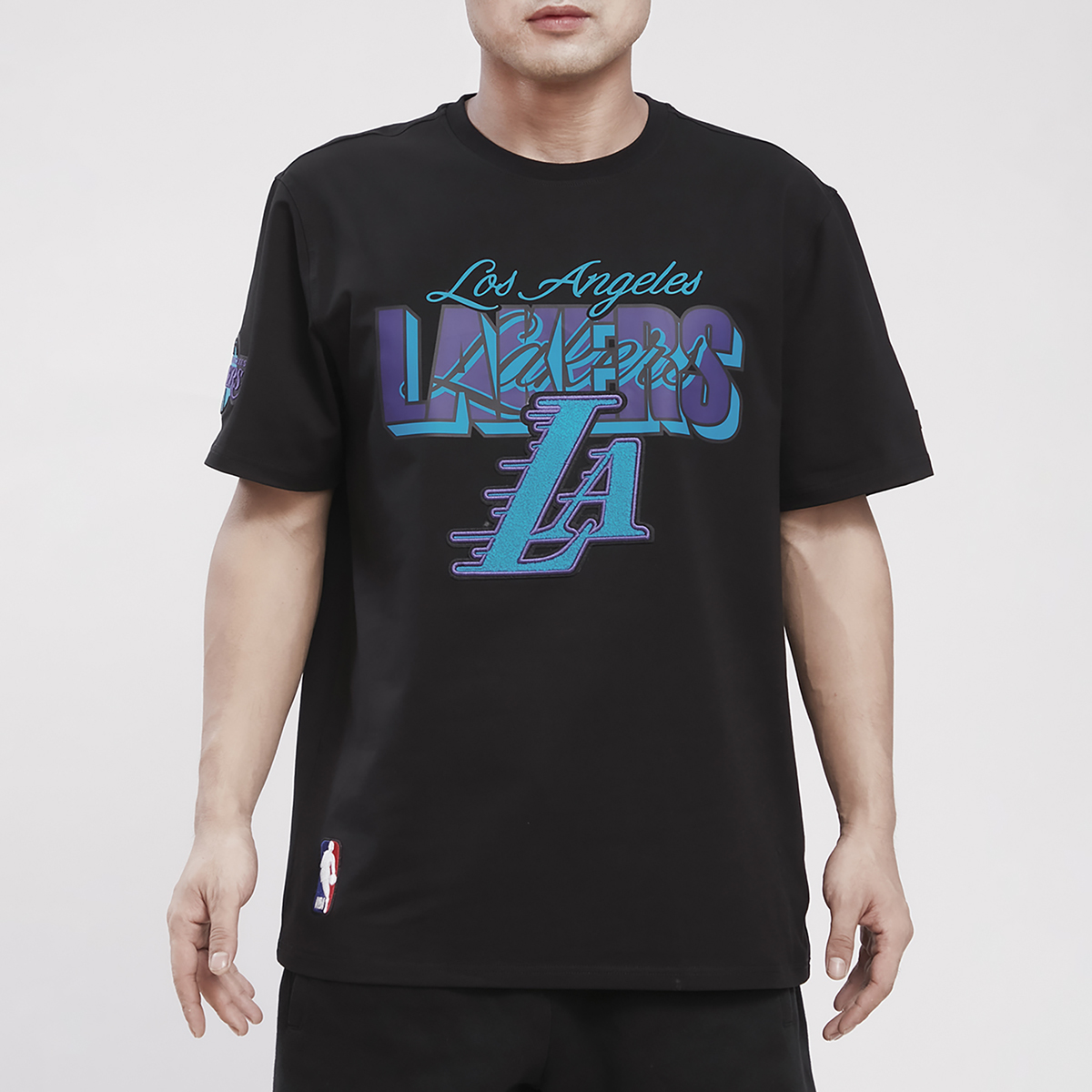 Air-Jordan-6-Aqua-LA-Lakers-Shirt-Pro-Standard