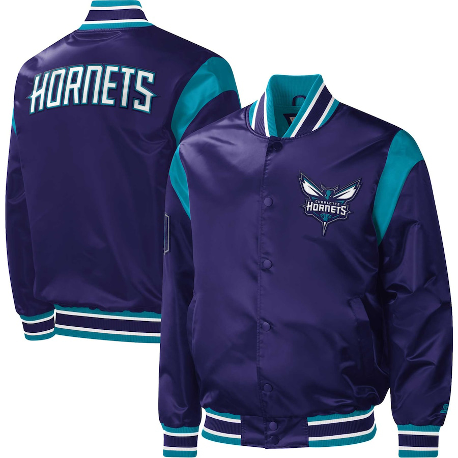 Charlotte-Hornets-Starter-Jacket-Purple