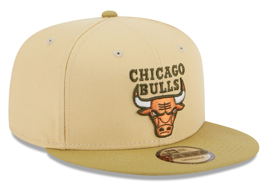 Chicago-Bulls-New-Era-Green-Repreve-Khaki-Tan-Snapback-Hat-2