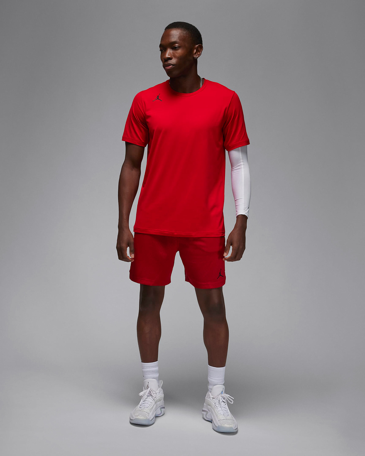 Jordan-Dri-Fit-Sport-Mesh-Shorts-Gym-Red