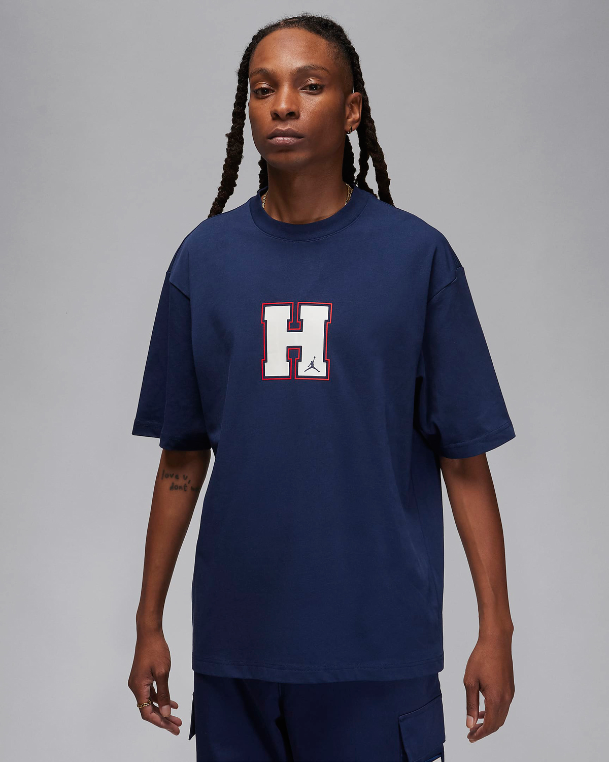 Jordan-Howard-University-T-Shirt-Navy-1