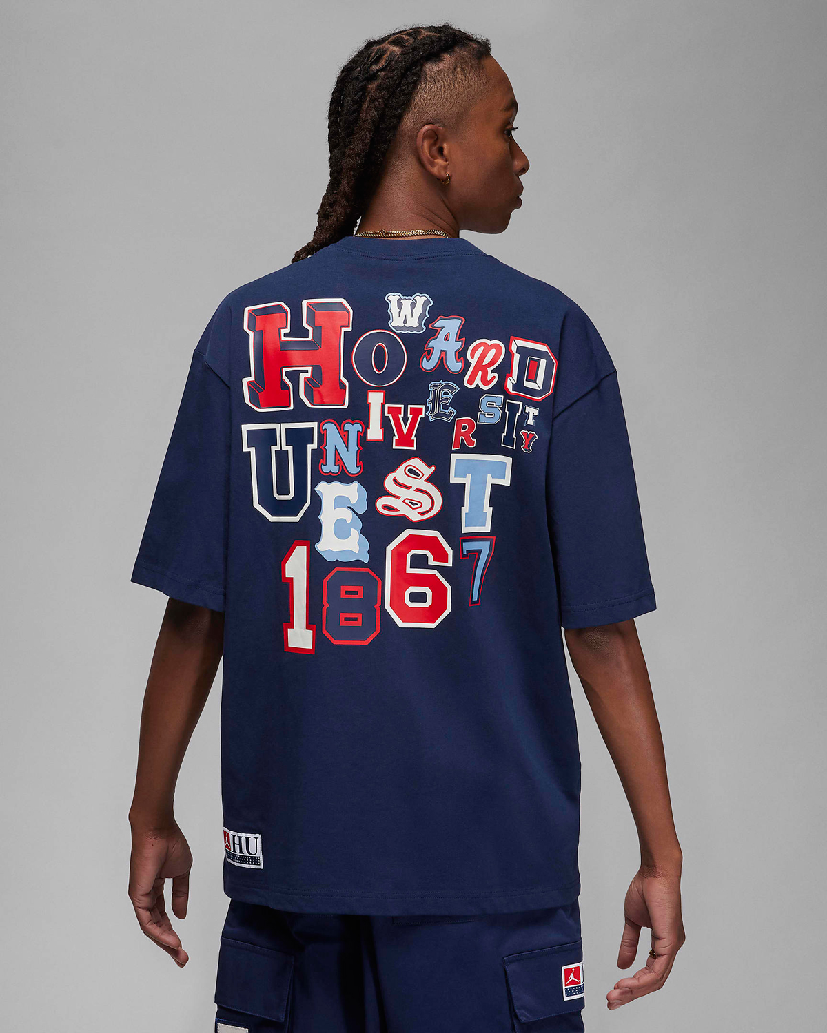 Jordan-Howard-University-T-Shirt-Navy-2