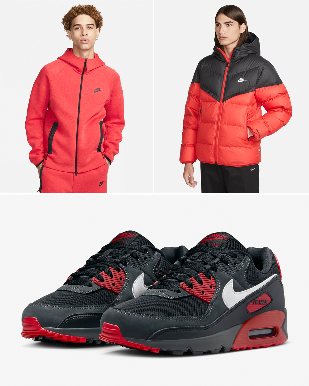 Nike-Air-Max-90-Anthracite-Mystic-Red-Outfits