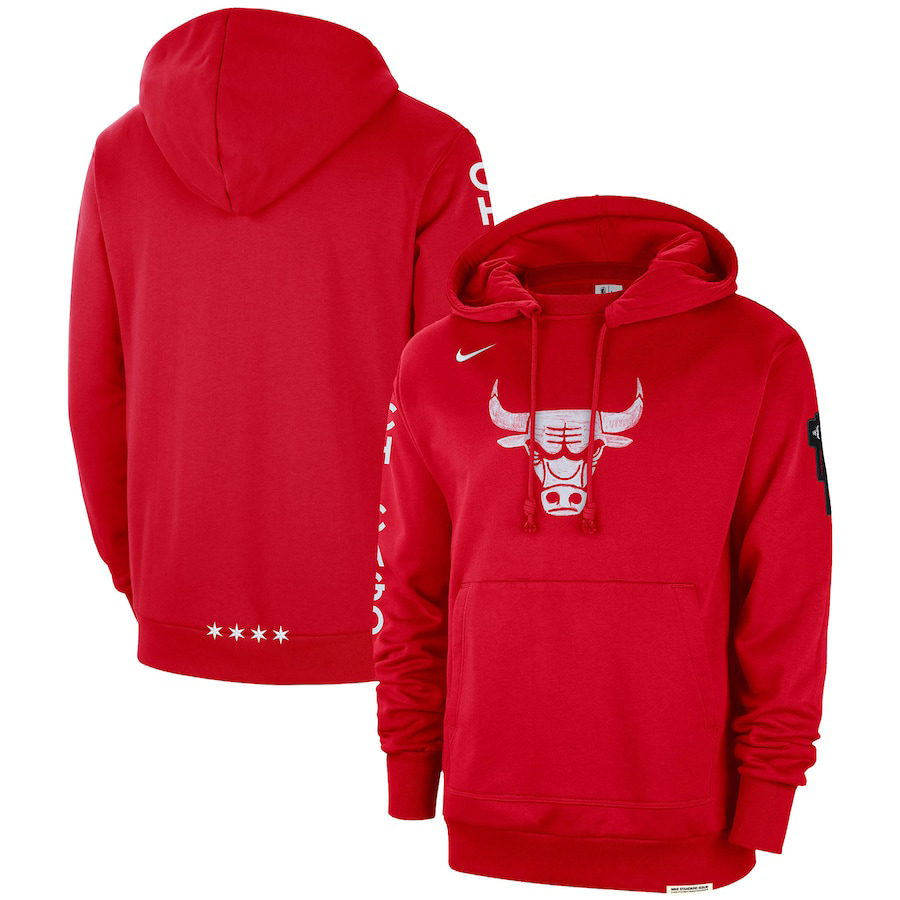 Nike Chicago Bulls 2023 24 City Edition Hoodie Red