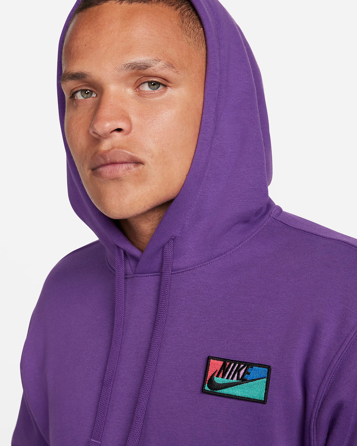 Nike-Club-Fleece-Patch-Hoodie-Purple-Cosmos-2